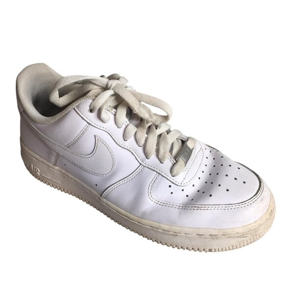 Nike Air Force 1 07 Shoes Womens Size 9 White DD8959-100 Low Top Sneakers - Picture 9 of 11